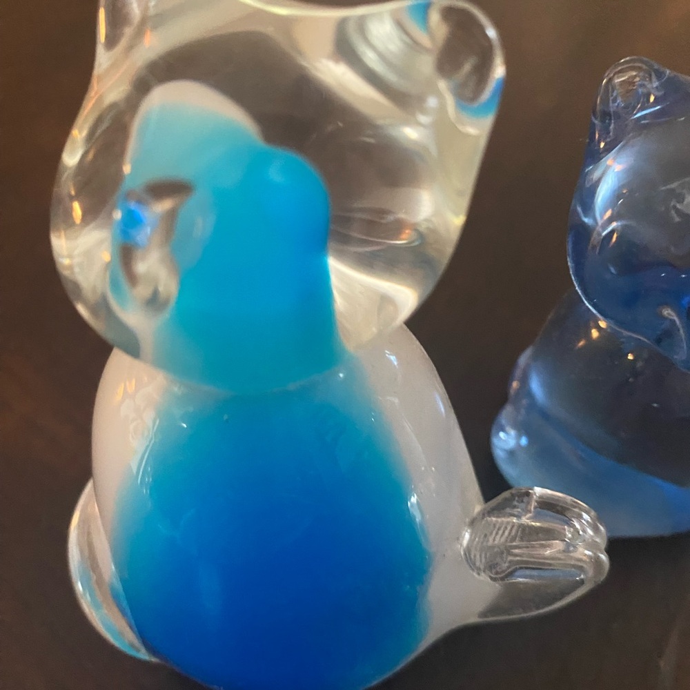 Glass cats - Picture 3 of 12